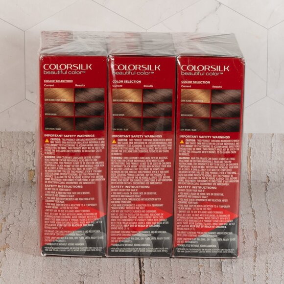 Revlon ColorSilk Permanent Hair Color with Bond Repair Complex - 20 Brown Black - Picture 2 of 4